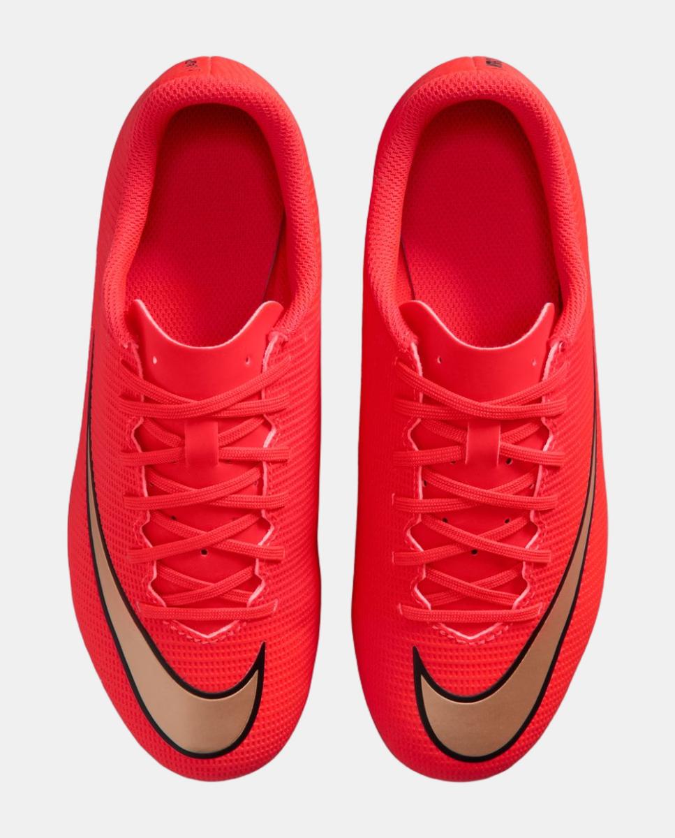 Chuteiras de Futebol de Criança  Jr Vapor 17 Club Fg/Mg Nike Vermelho-3