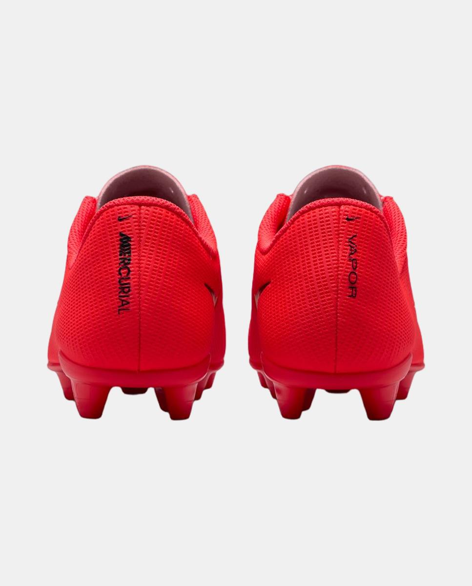 Chuteiras de Futebol de Criança  Jr Vapor 17 Club Fg/Mg Nike Vermelho-4