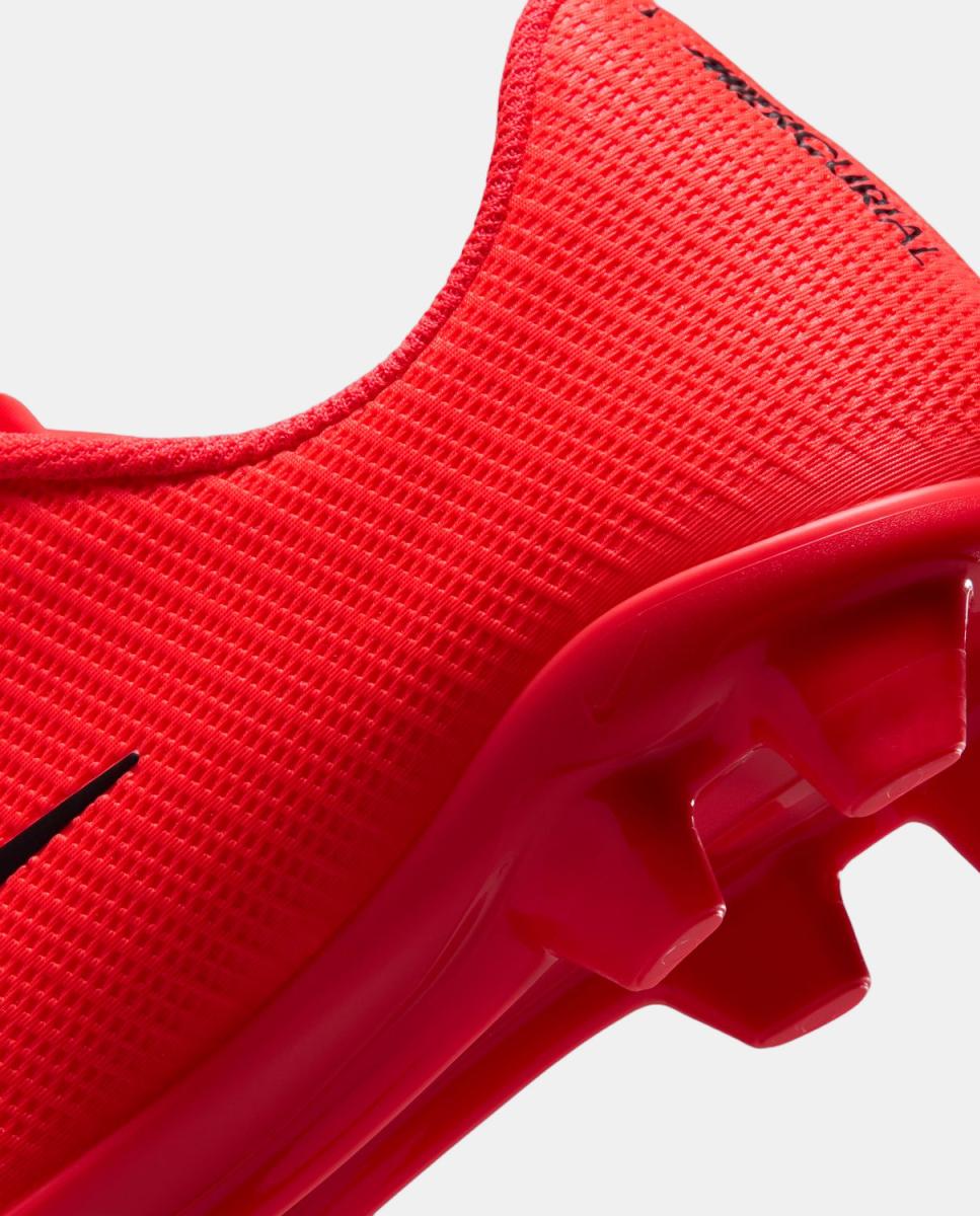 Chuteiras de Futebol de Criança  Jr Vapor 17 Club Fg/Mg Nike Vermelho-7