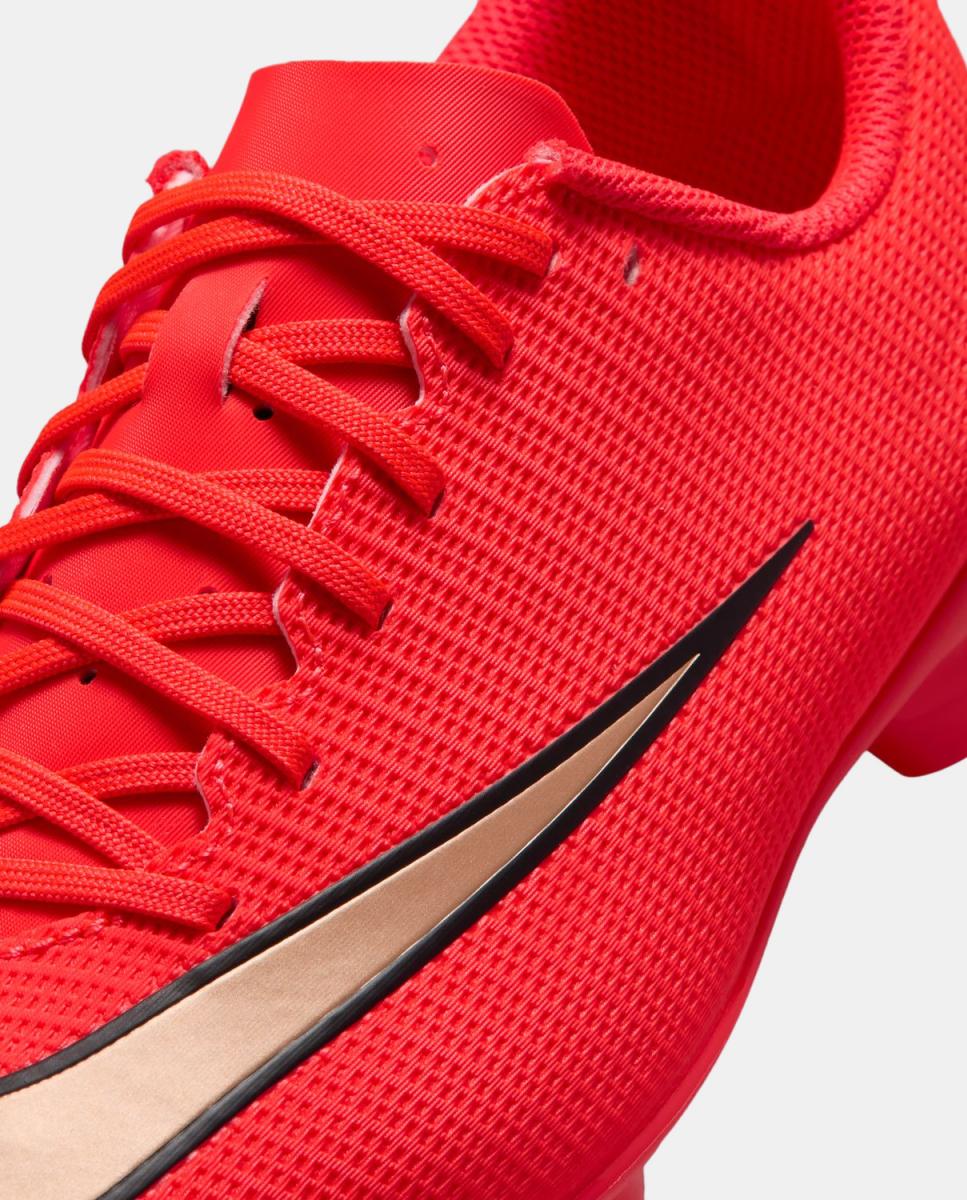 Chuteiras de Futebol de Criança  Jr Vapor 17 Club Fg/Mg Nike Vermelho-8