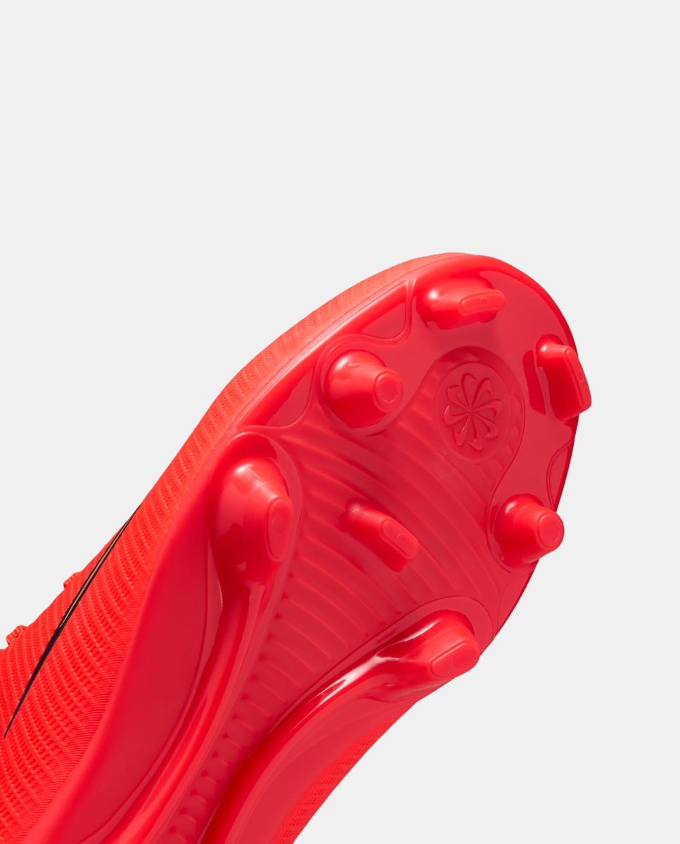 Chuteiras de Futebol de Criança  Jr Vapor 17 Club Fg/Mg Nike Vermelho-9