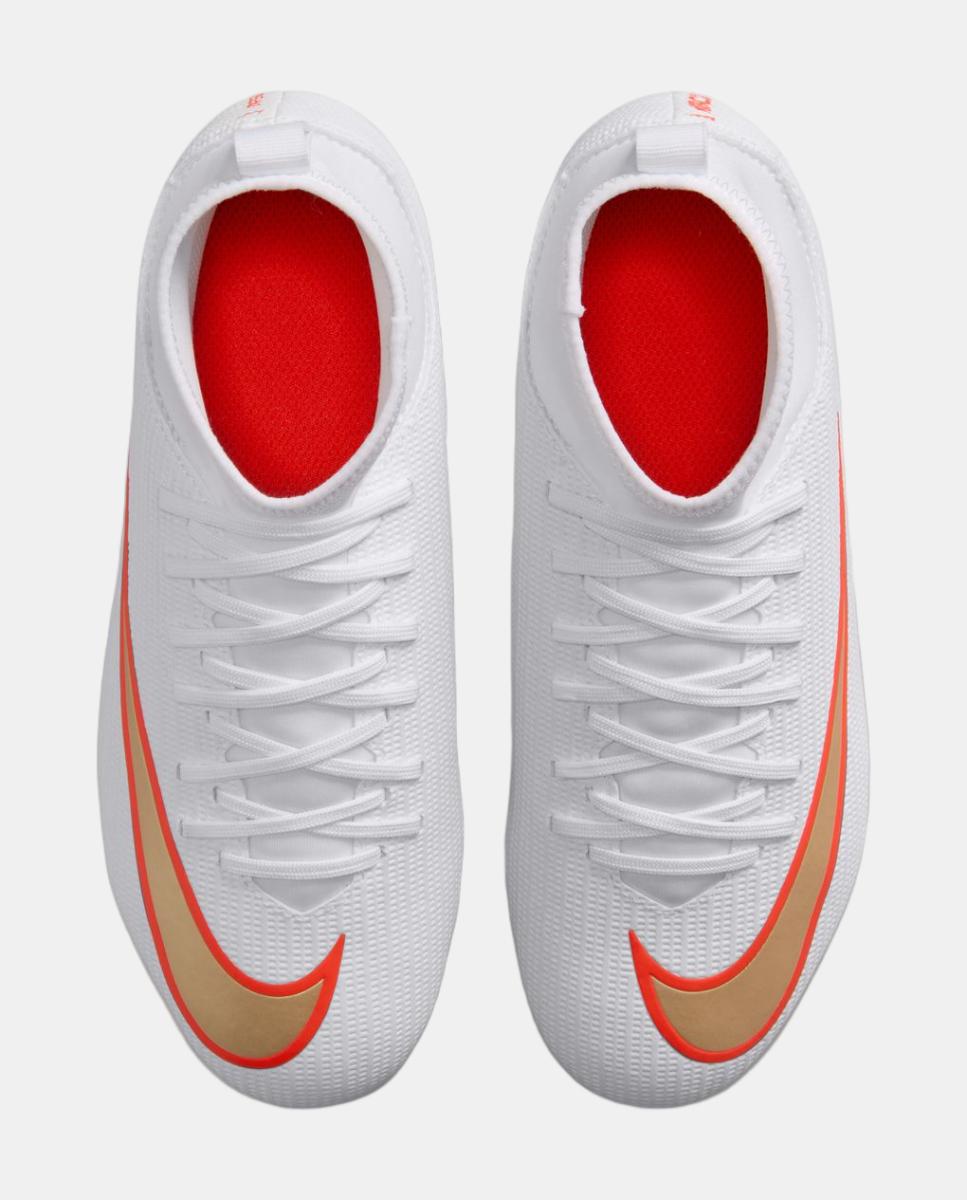 Chuteiras de Futebol de Menino Jr Superfly 11 Club Fg/Mg Branco-3
