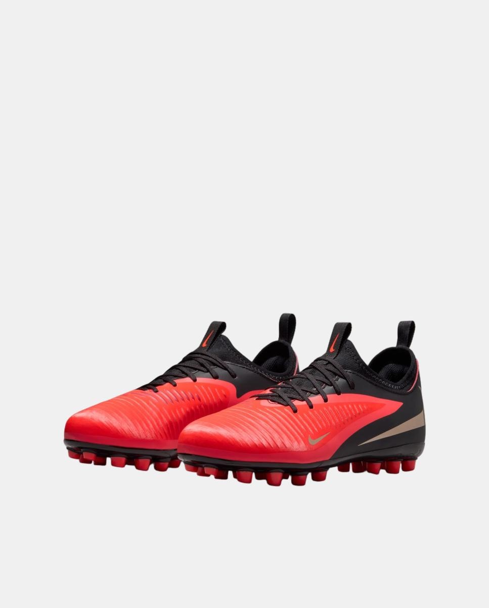 Chuteiras de Futebol de Criança  Jr Phantom 6 Low Acad Ag Nike Vermelho-2