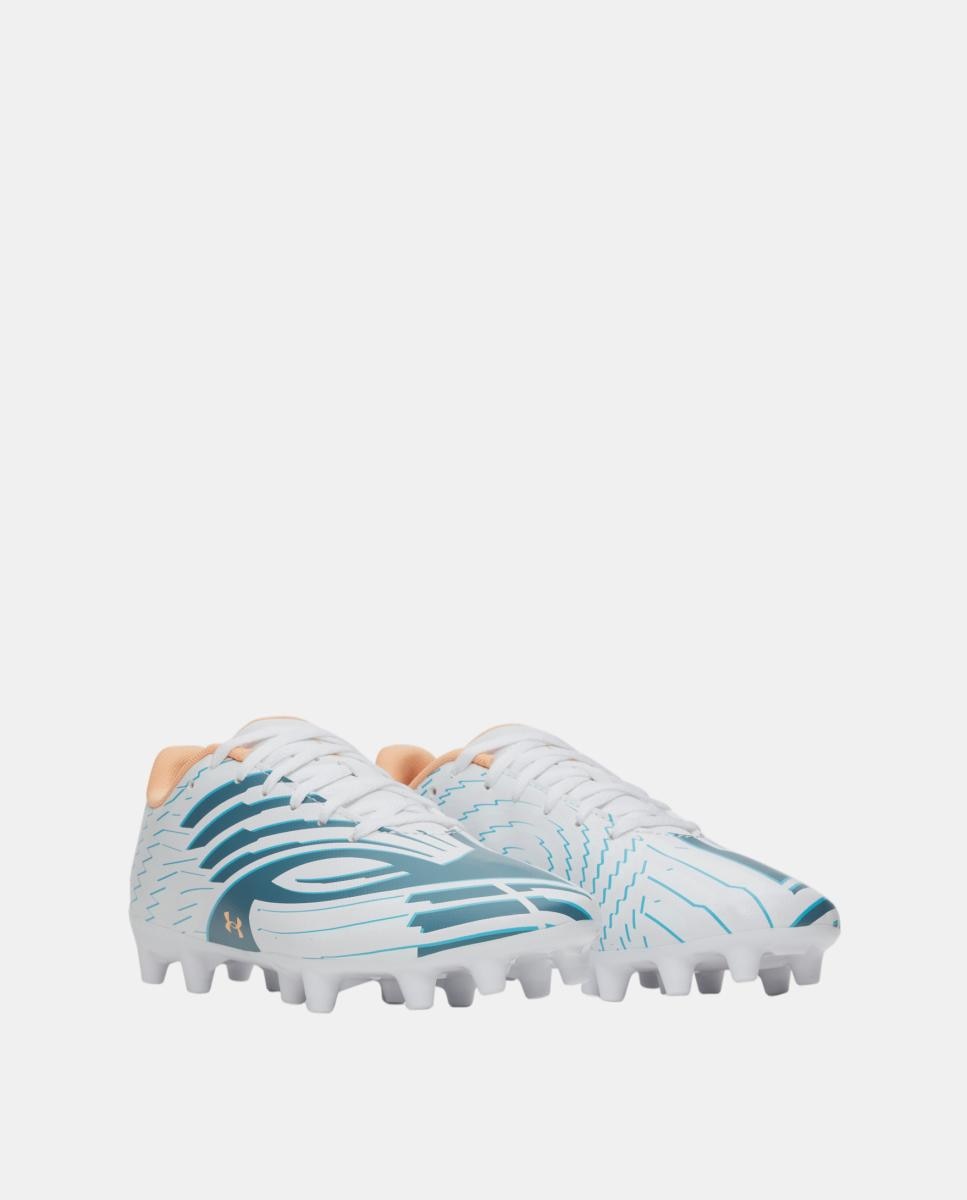 Chuteiras de Futebol de Criança Ua Shadow Club 4 Fg Jr Branco-2