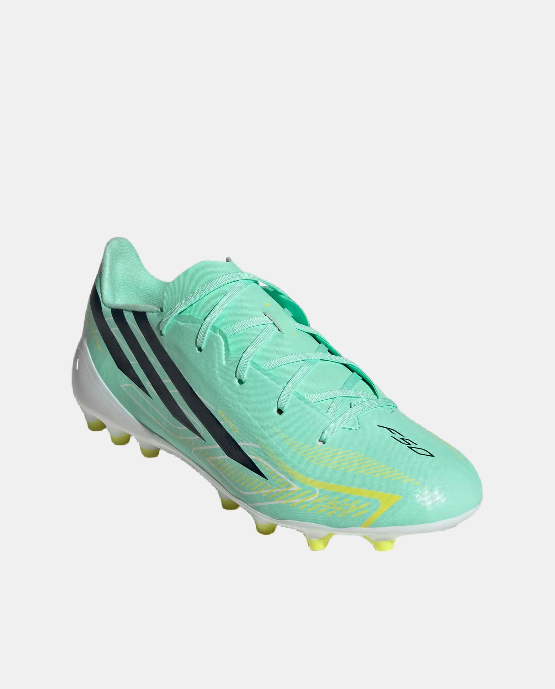 Chuteiras de Futebol de Criança F50 Hyperfast League Ag J Verde-2