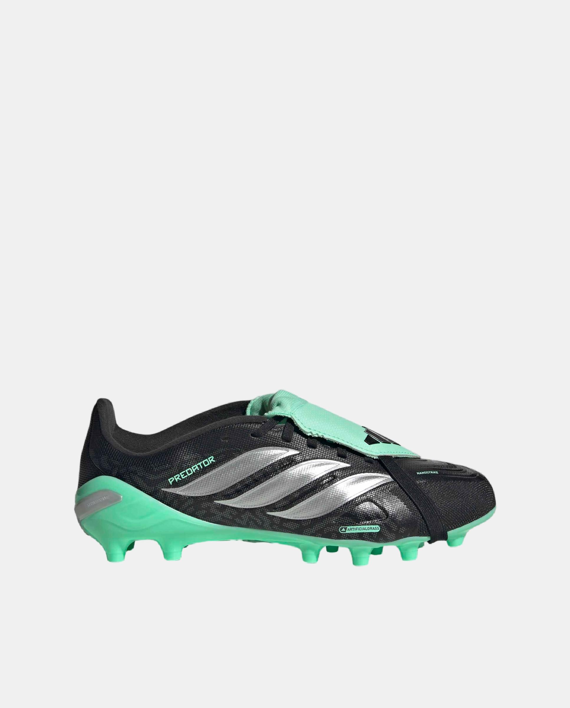 Botas de fútbol de niños Predator League Ft Ag J Adidas - Negro Negro-1