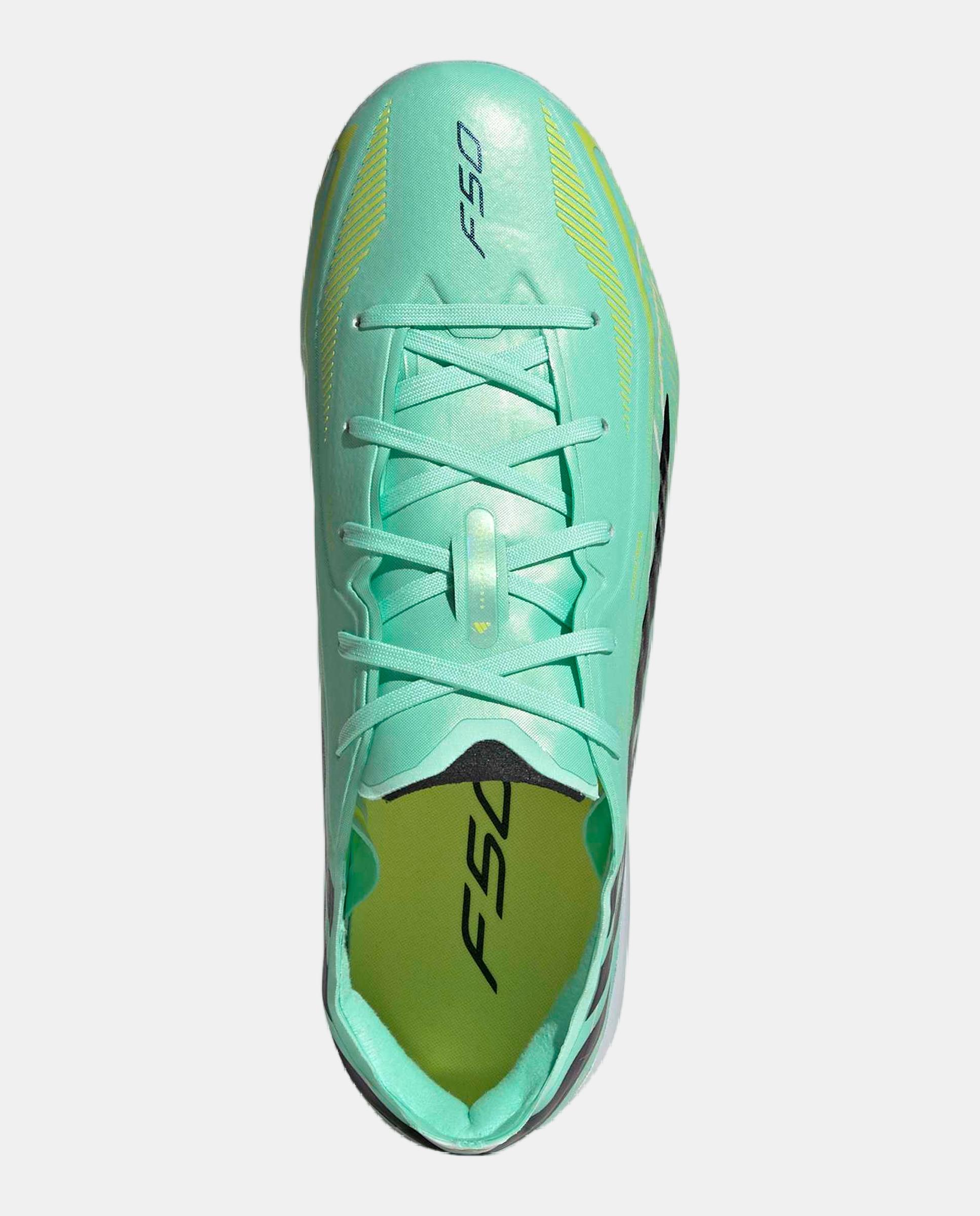 Chuteiras de Futebol de Criança F50 Hyperfast Elite Fg J Verde-3