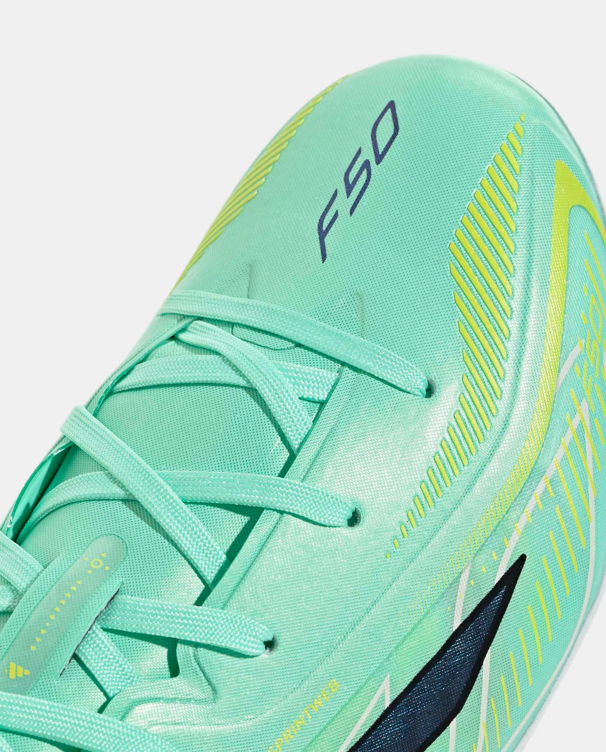 Chuteiras de Futebol de Criança F50 Hyperfast Elite Fg J Verde-8