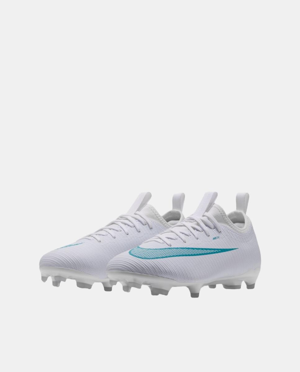 Chuteiras de Futebol de Criança Jr Vapor 17 Academy Fg/Mg Branco-2