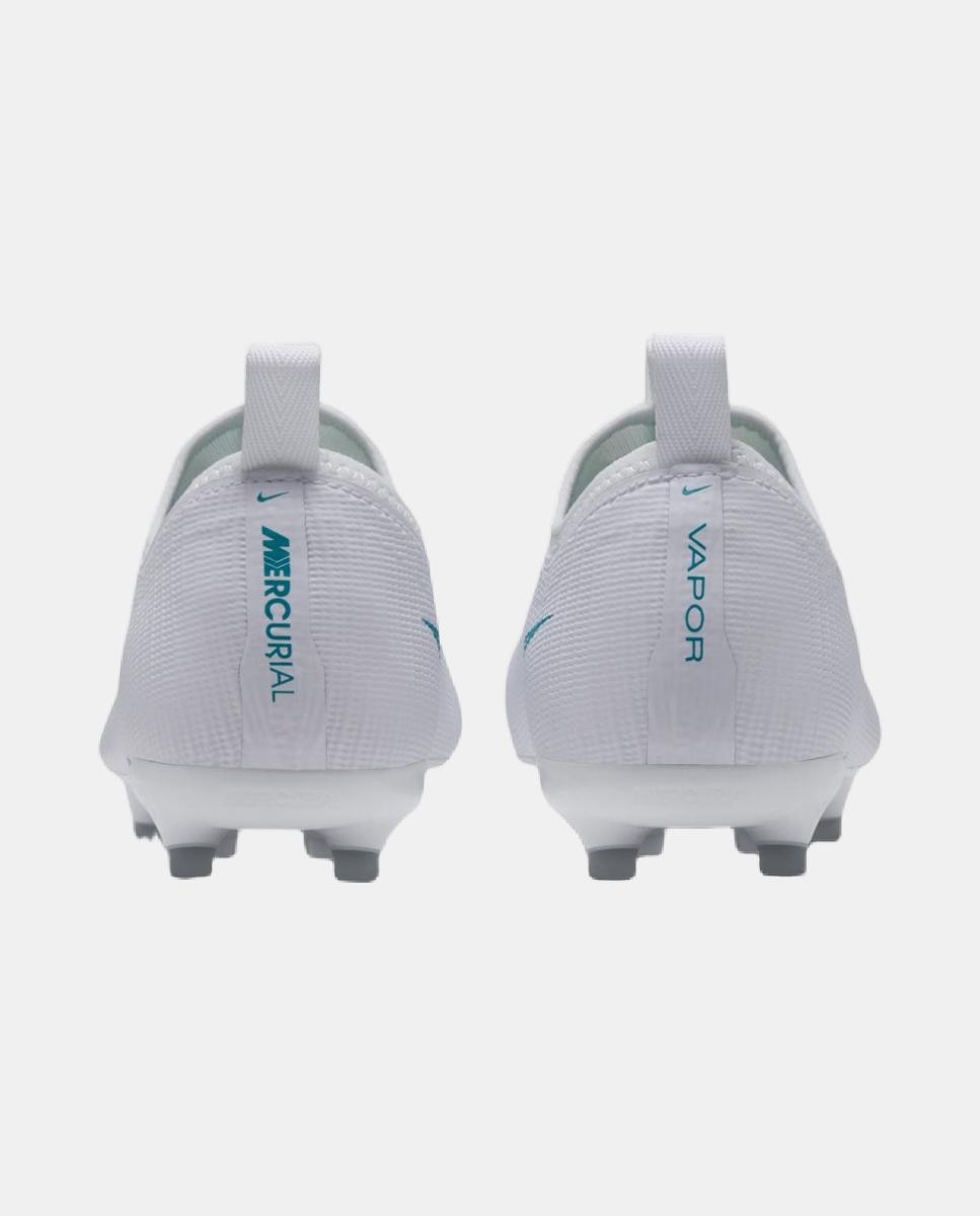 Chuteiras de Futebol de Criança Jr Vapor 17 Academy Fg/Mg Branco-4