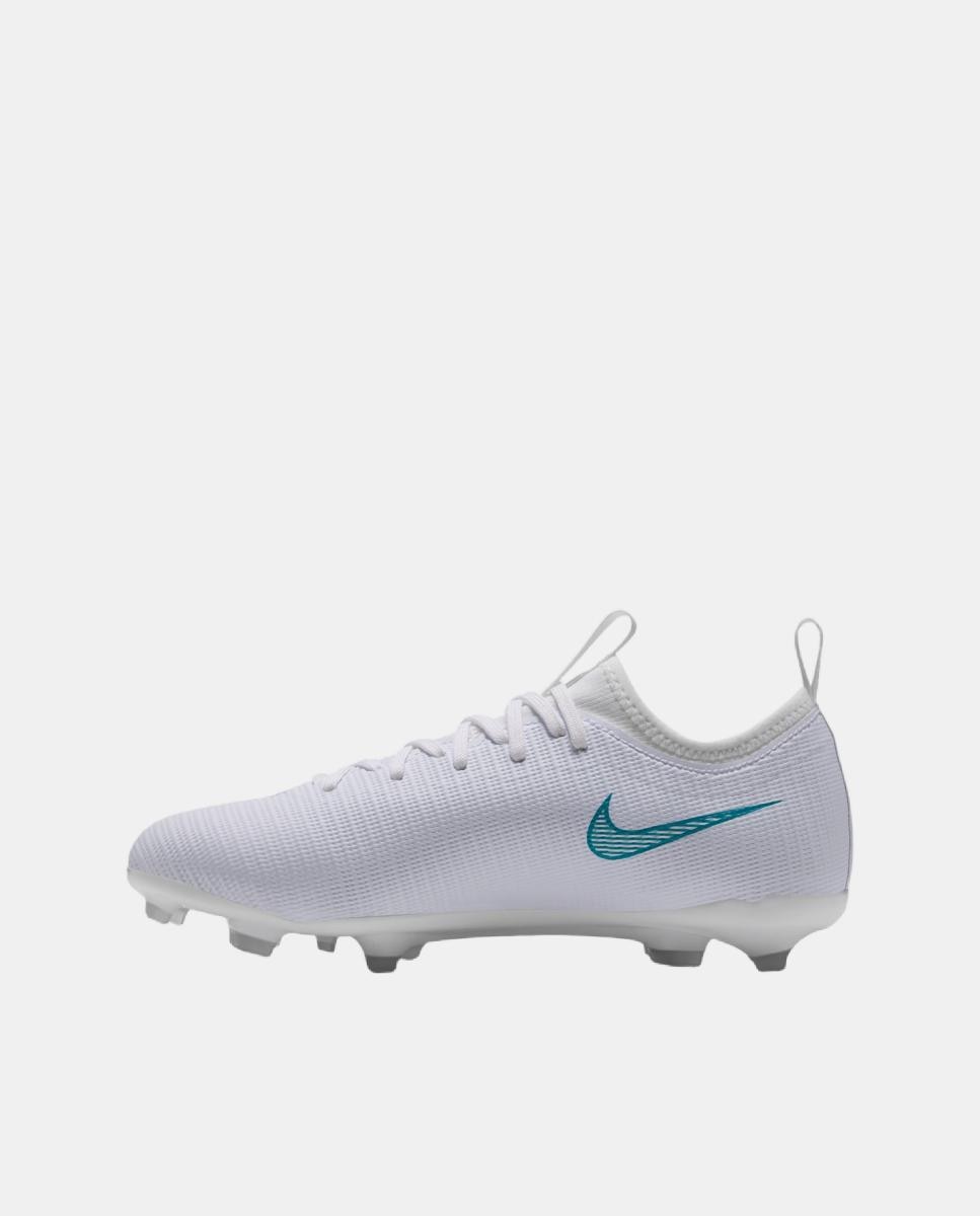 Chuteiras de Futebol de Criança Jr Vapor 17 Academy Fg/Mg Branco-5
