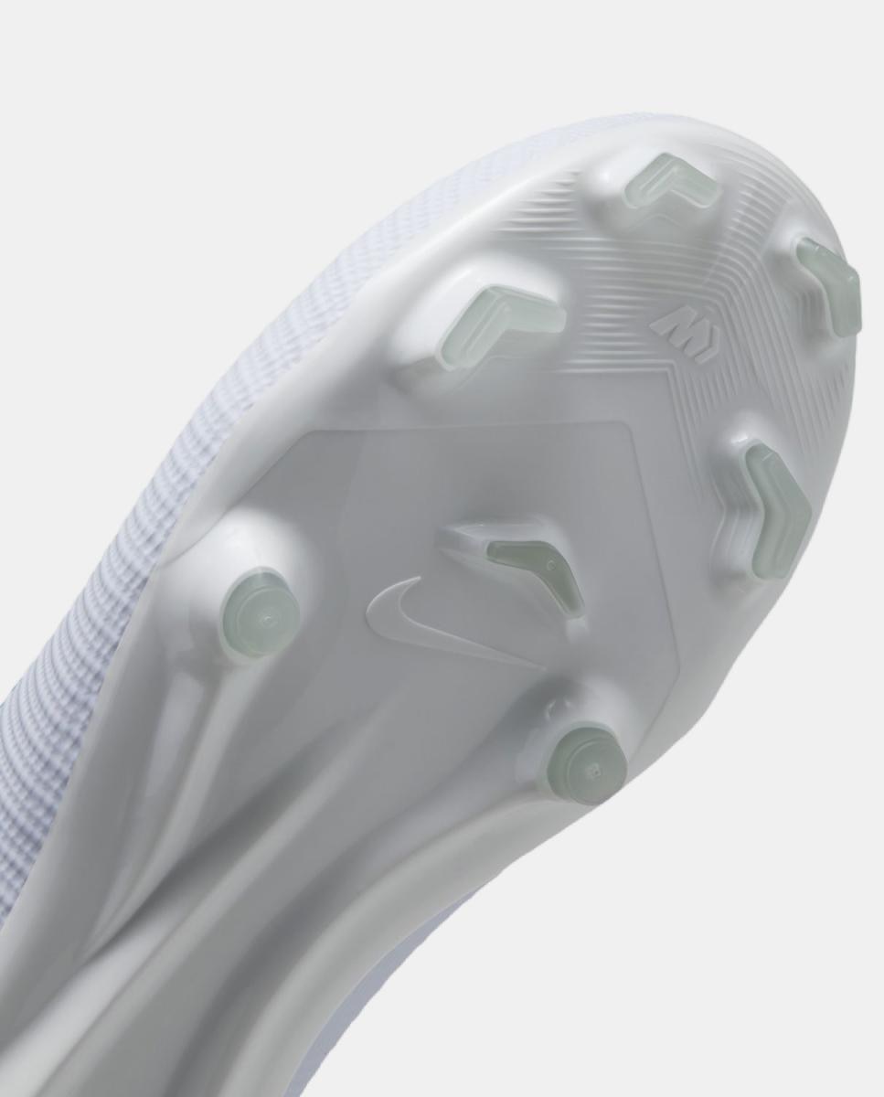 Chuteiras de Futebol de Criança Jr Vapor 17 Academy Fg/Mg Branco-9