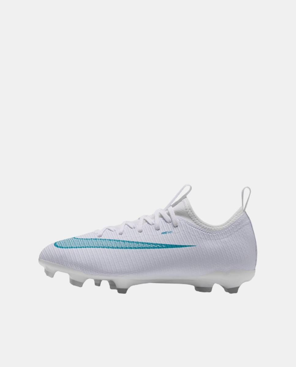 Chuteiras de Futebol de Criança Jr Vapor 17 Academy Fg/Mg Branco-11