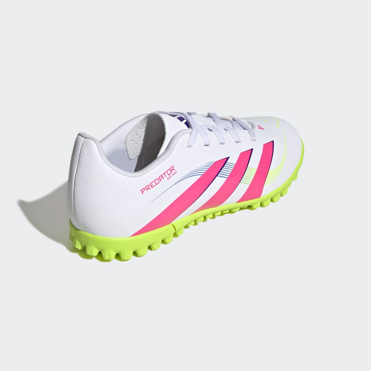 Botas de Futebol Turf de Criança Predator Club Branco-5