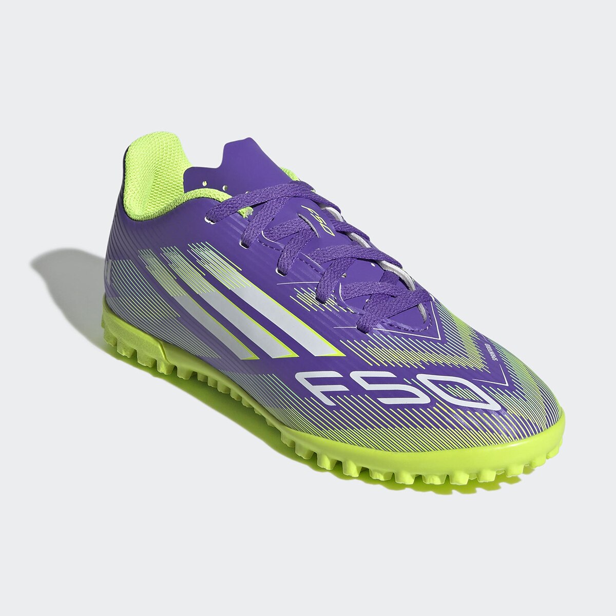 Chuteiras de Futebol de Menino F50 Club Tf J Roxo-2