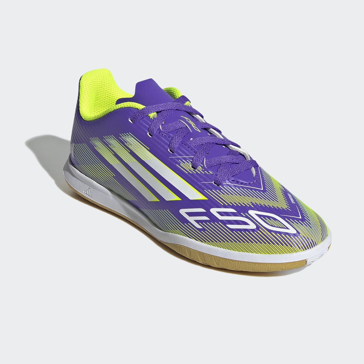 Chuteiras de Futebol de Criança F50 Club In J Roxo-2