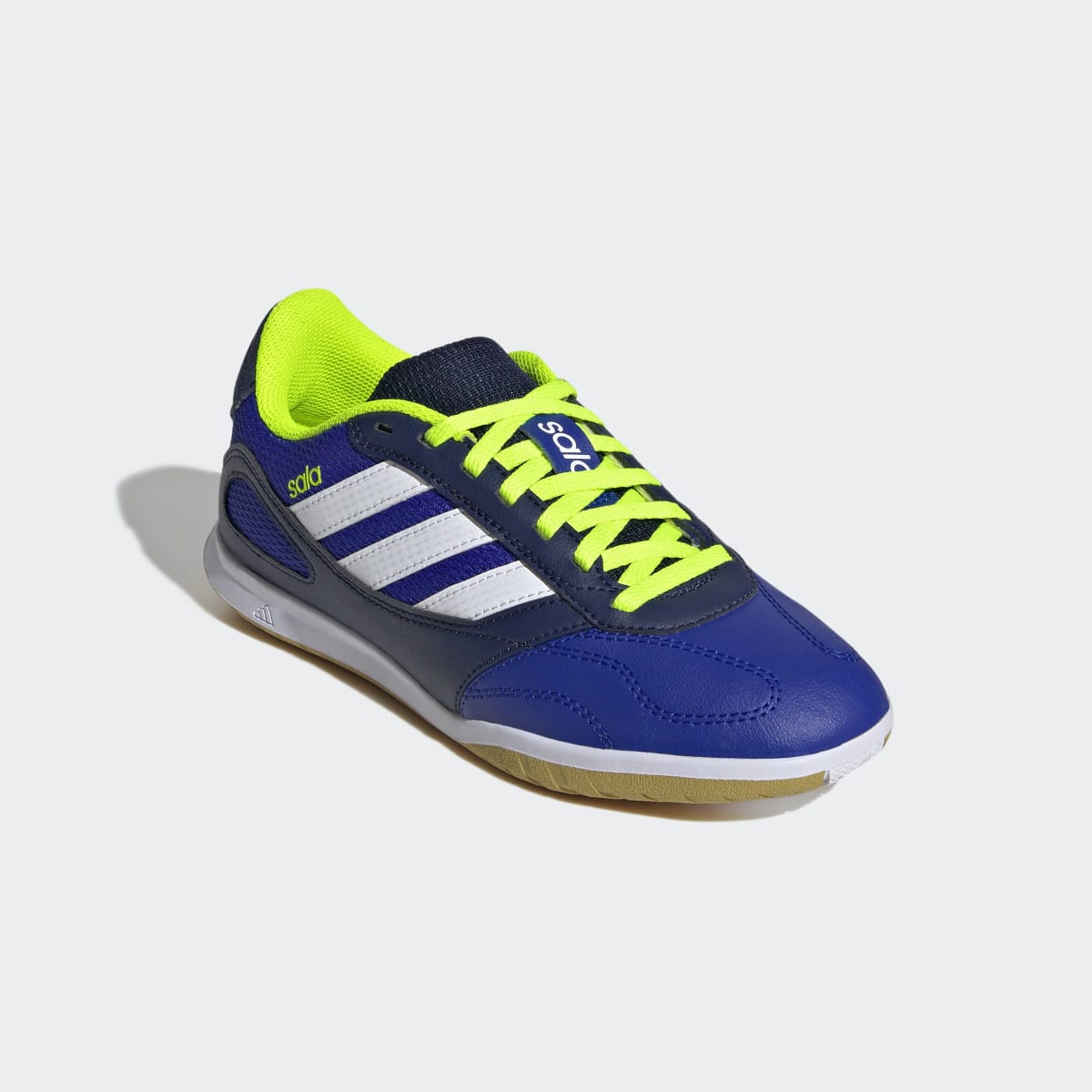 Sapatilhas de Futsal de Menino Super Sala III J Azul-2