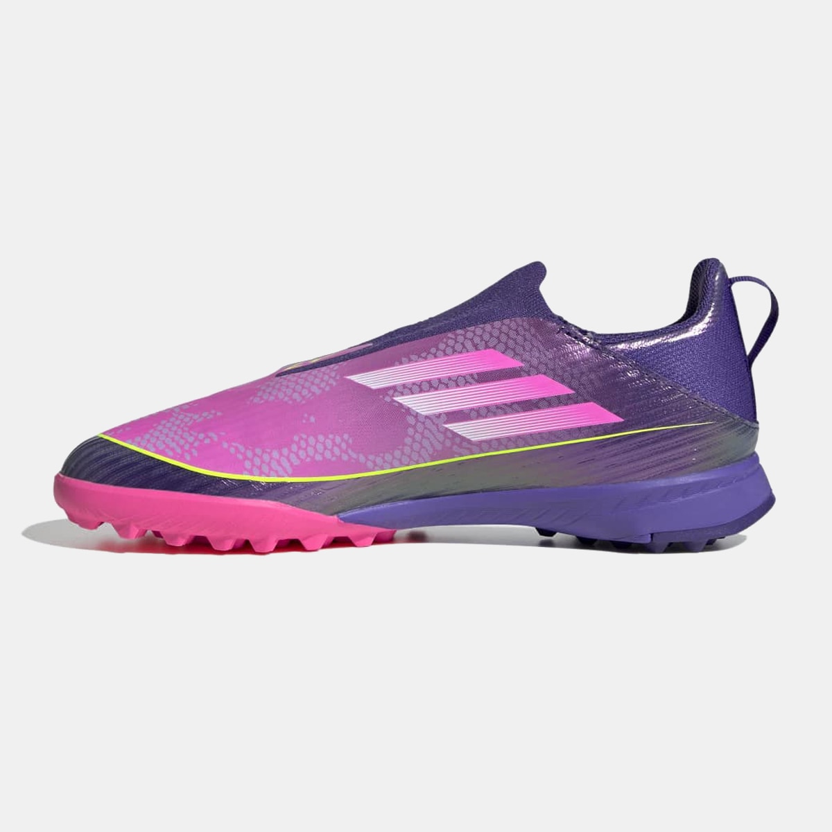 Chuteiras de Futebol de Criança Lamine Yamal f50 League ll tf j Roxo / Rosa-2