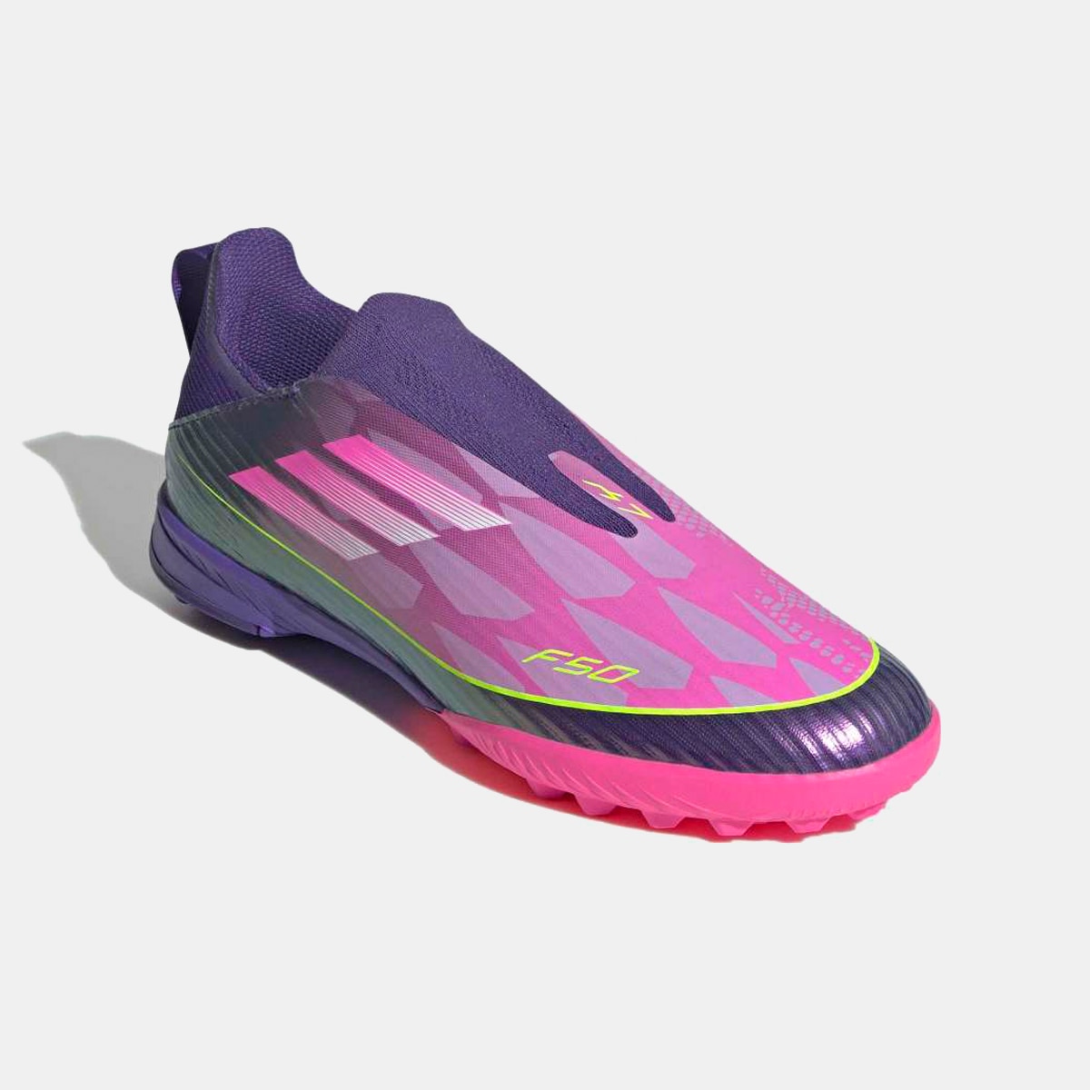 Chuteiras de Futebol de Criança Lamine Yamal f50 League ll tf j Roxo / Rosa-3