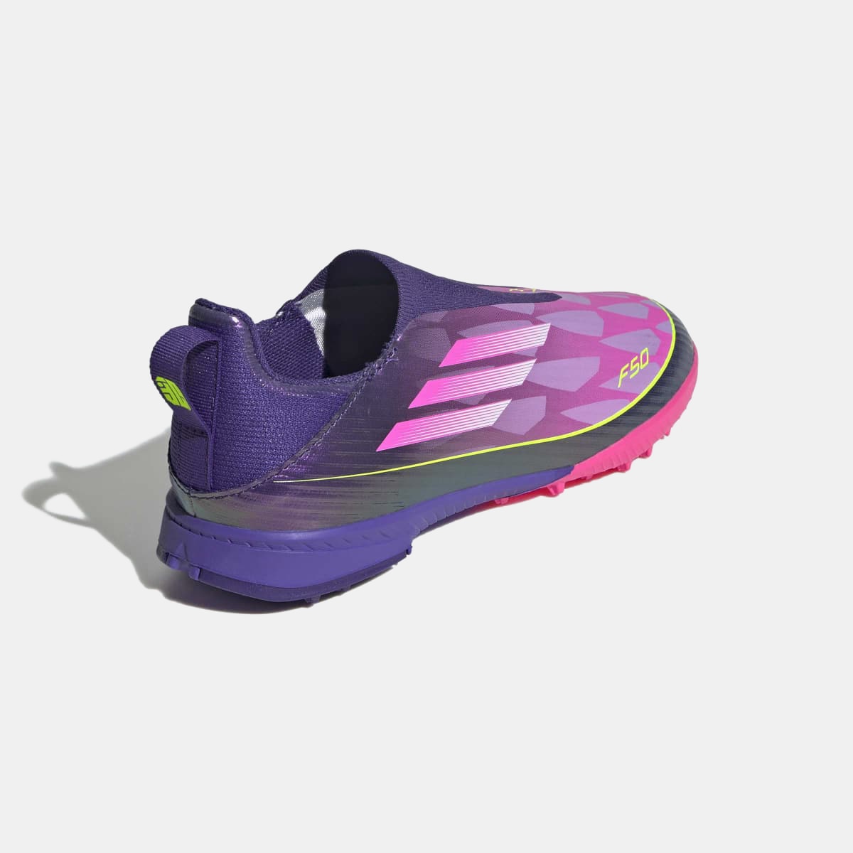 Chuteiras de Futebol de Criança Lamine Yamal f50 League ll tf j Roxo / Rosa-4