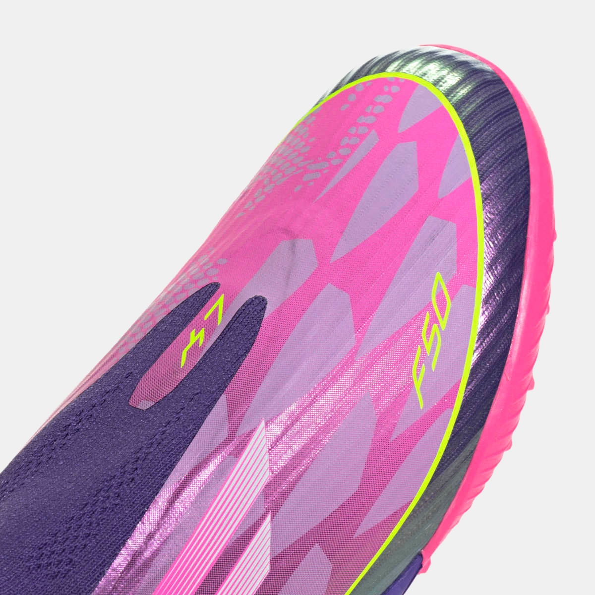 Chuteiras de Futebol de Criança Lamine Yamal f50 League ll tf j Roxo / Rosa-7