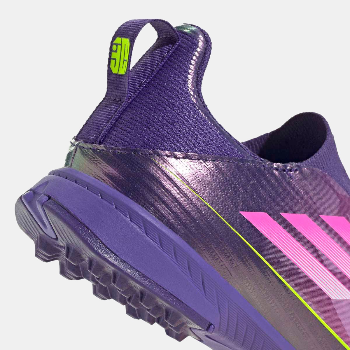 Chuteiras de Futebol de Criança Lamine Yamal f50 League ll tf j Roxo / Rosa-8