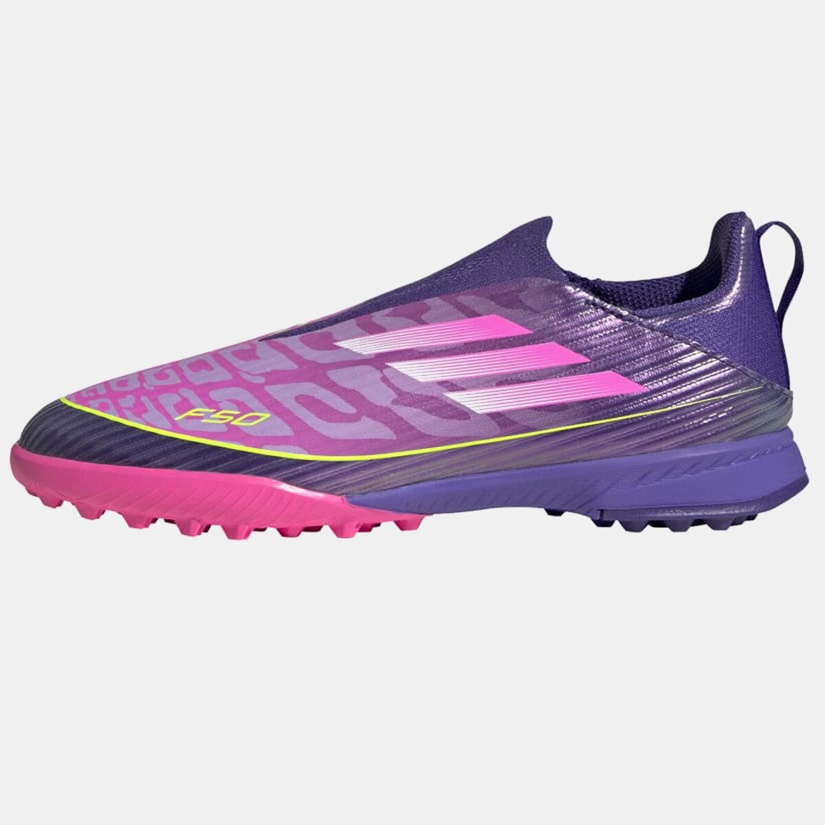 Chuteiras de Futebol de Criança Lamine Yamal f50 League ll tf j Roxo / Rosa-9