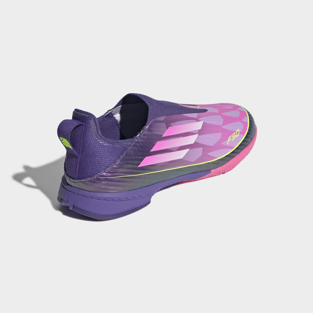 Chuteiras de Futebol de Criança Lamine Yamal f50 League ll In J Roxo / Rosa-6