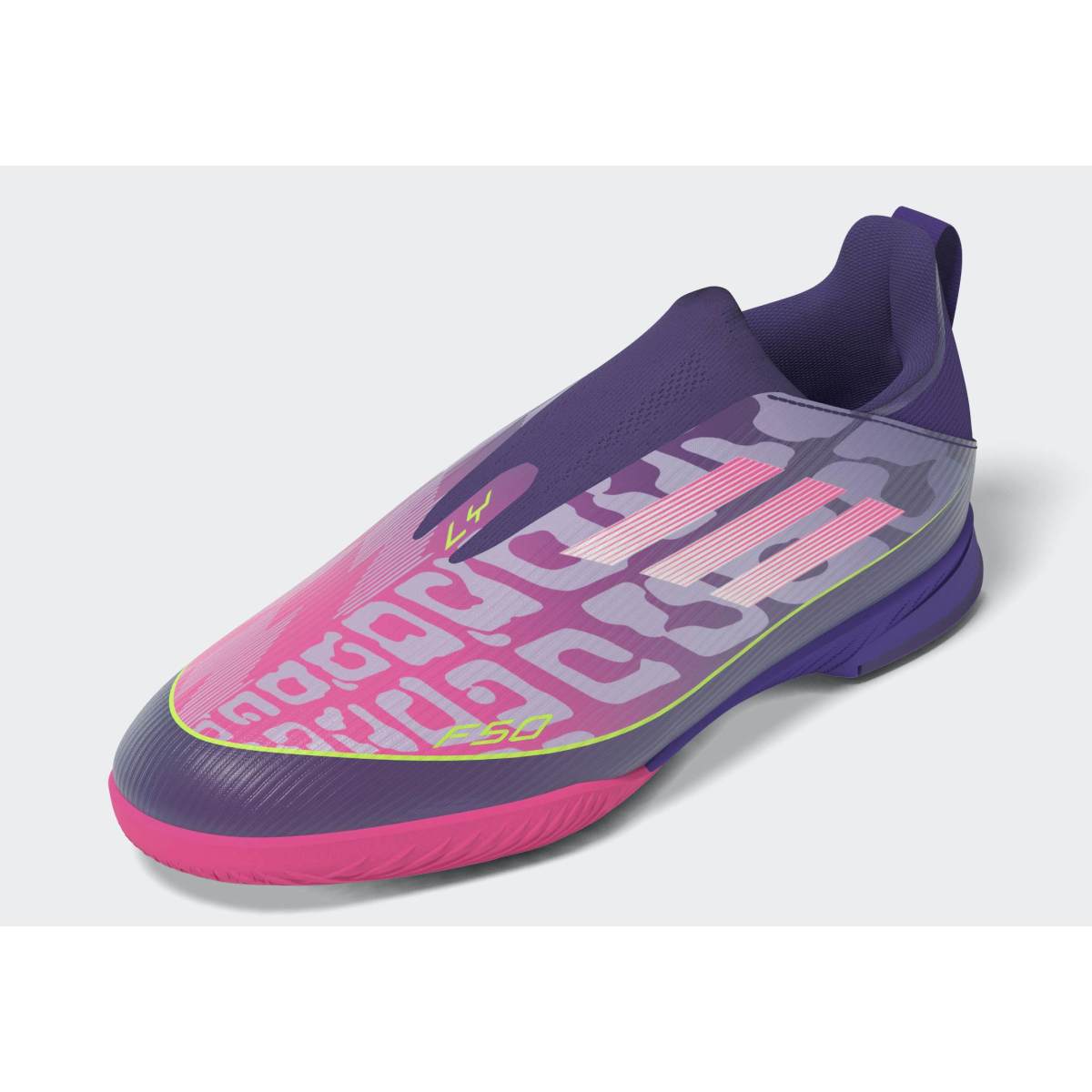 Chuteiras de Futebol de Criança Lamine Yamal f50 League ll In J Roxo / Rosa-10