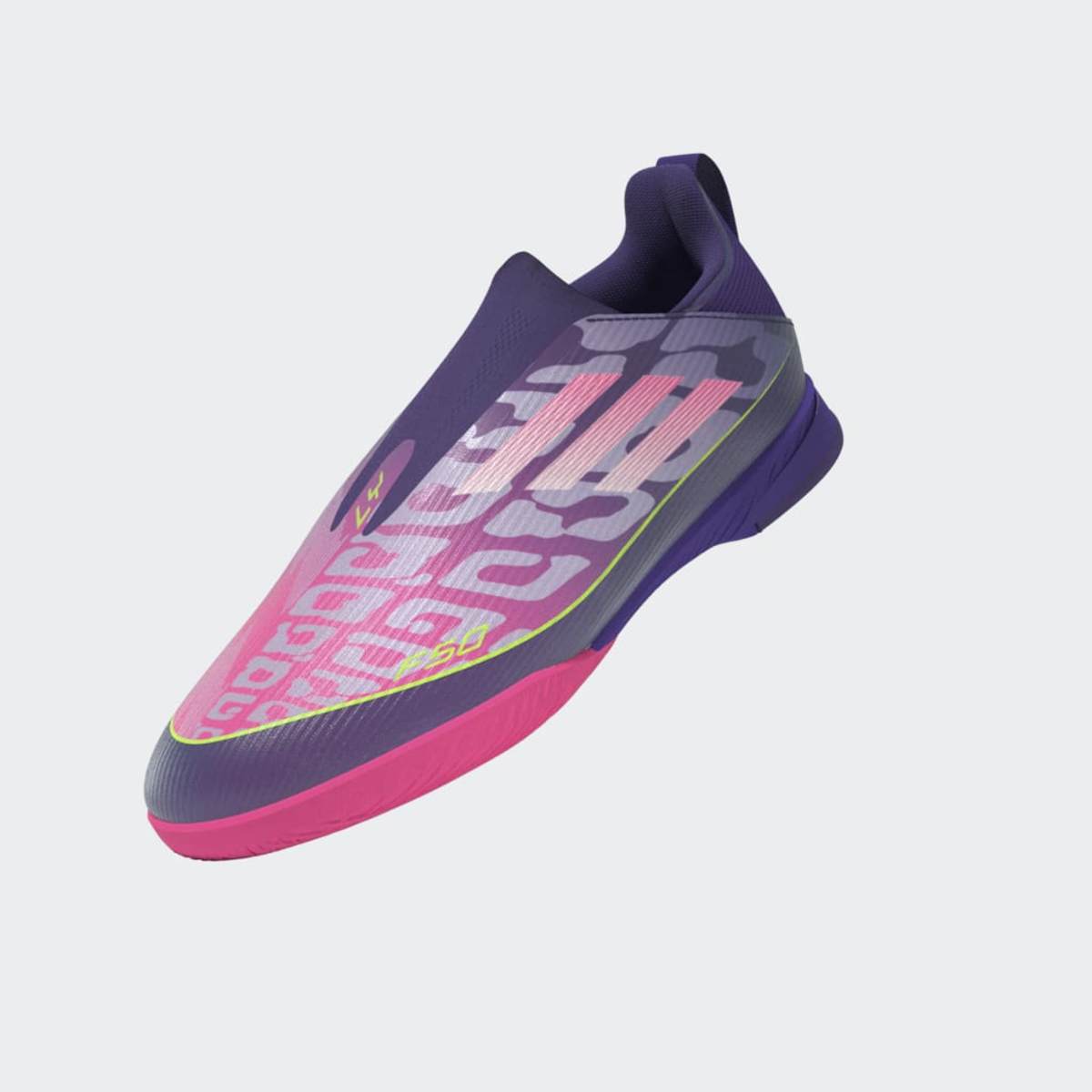 Chuteiras de Futebol de Criança Lamine Yamal f50 League ll In J Roxo / Rosa-14