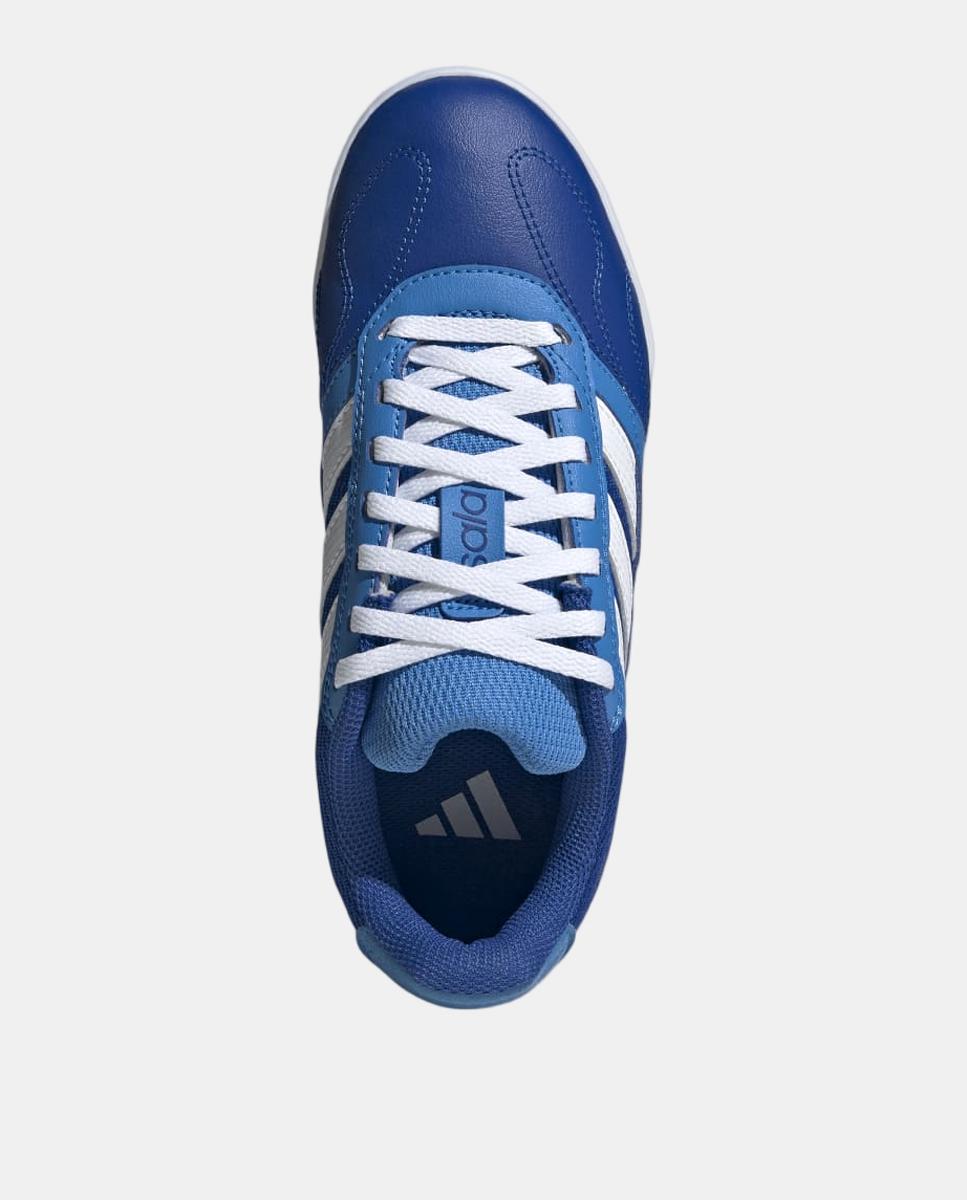 Chuteiras de Futebol de Criança Super Sala III J Branco / Azul-2