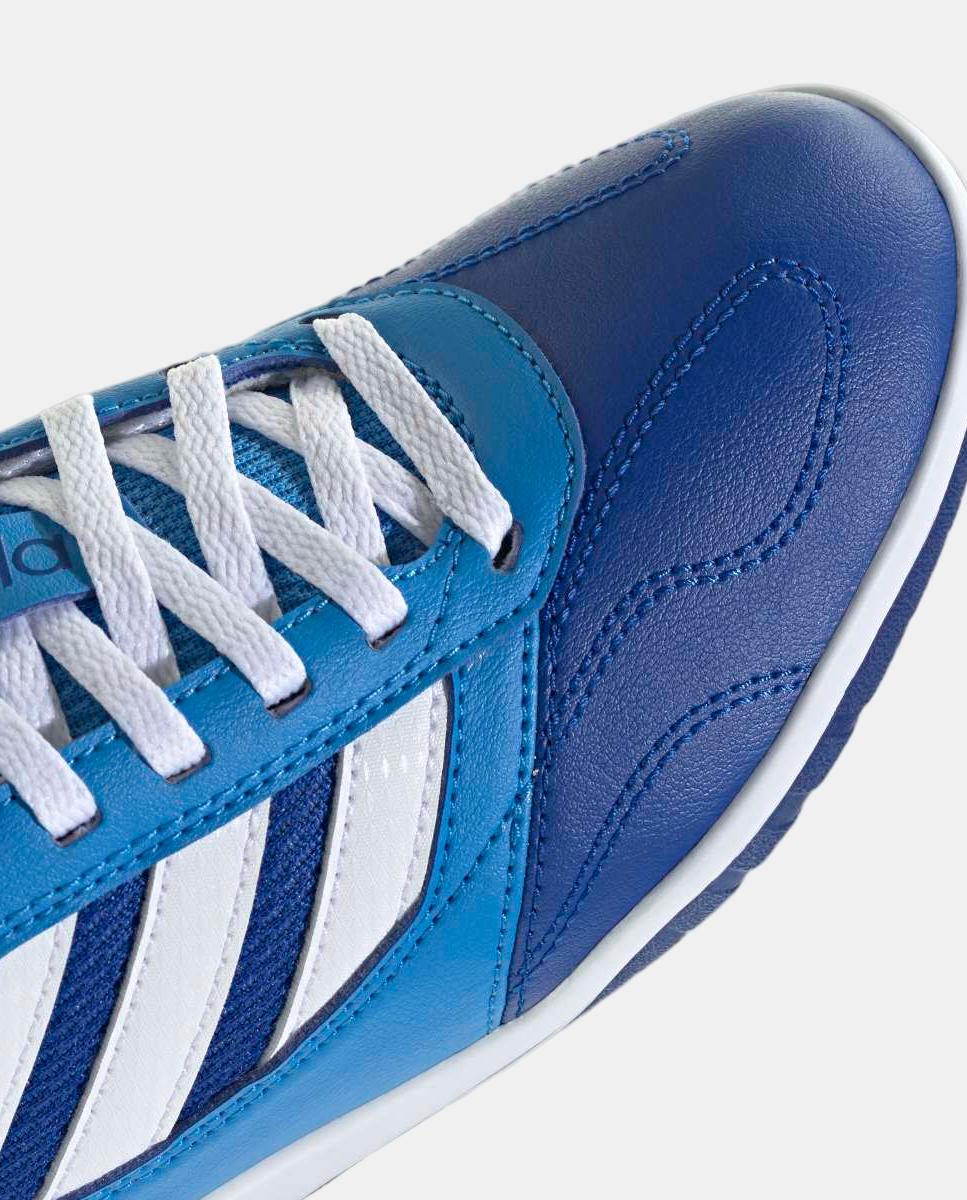 Chuteiras de Futebol de Criança Super Sala III J Branco / Azul-8