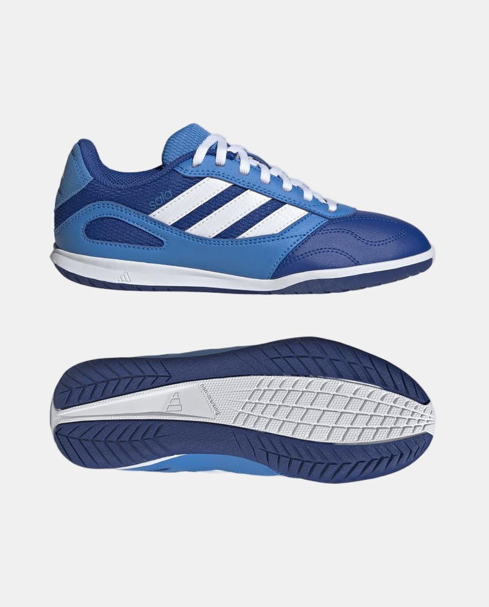 Chuteiras de Futebol de Criança Super Sala III J Branco / Azul-10