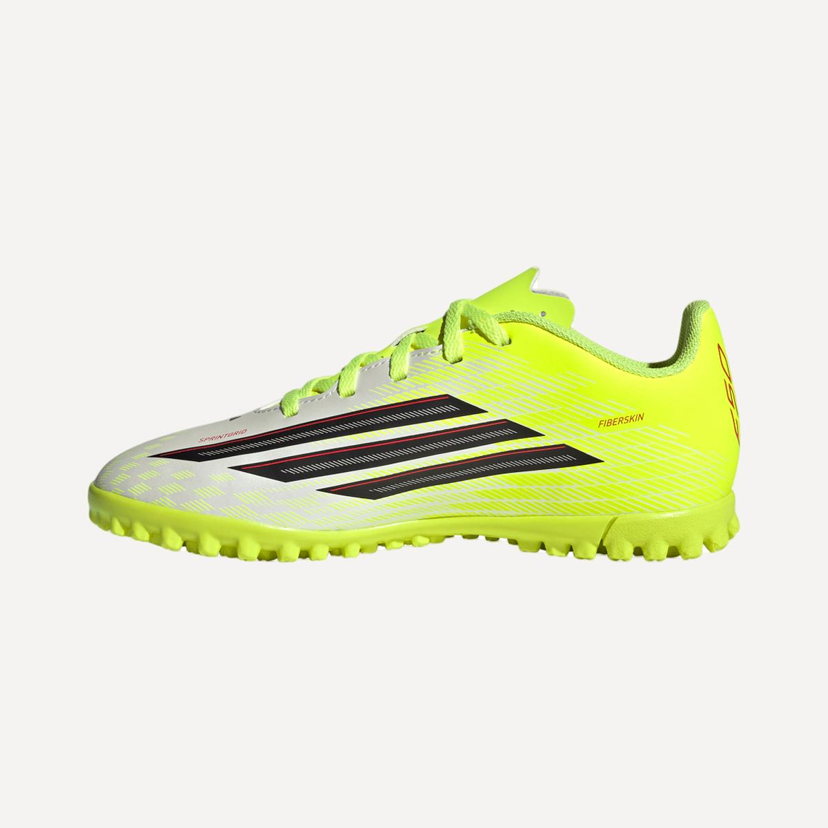 Chuteiras de Futebol de Criança F50 CLUB TF J Amarelo / Vermelho-4