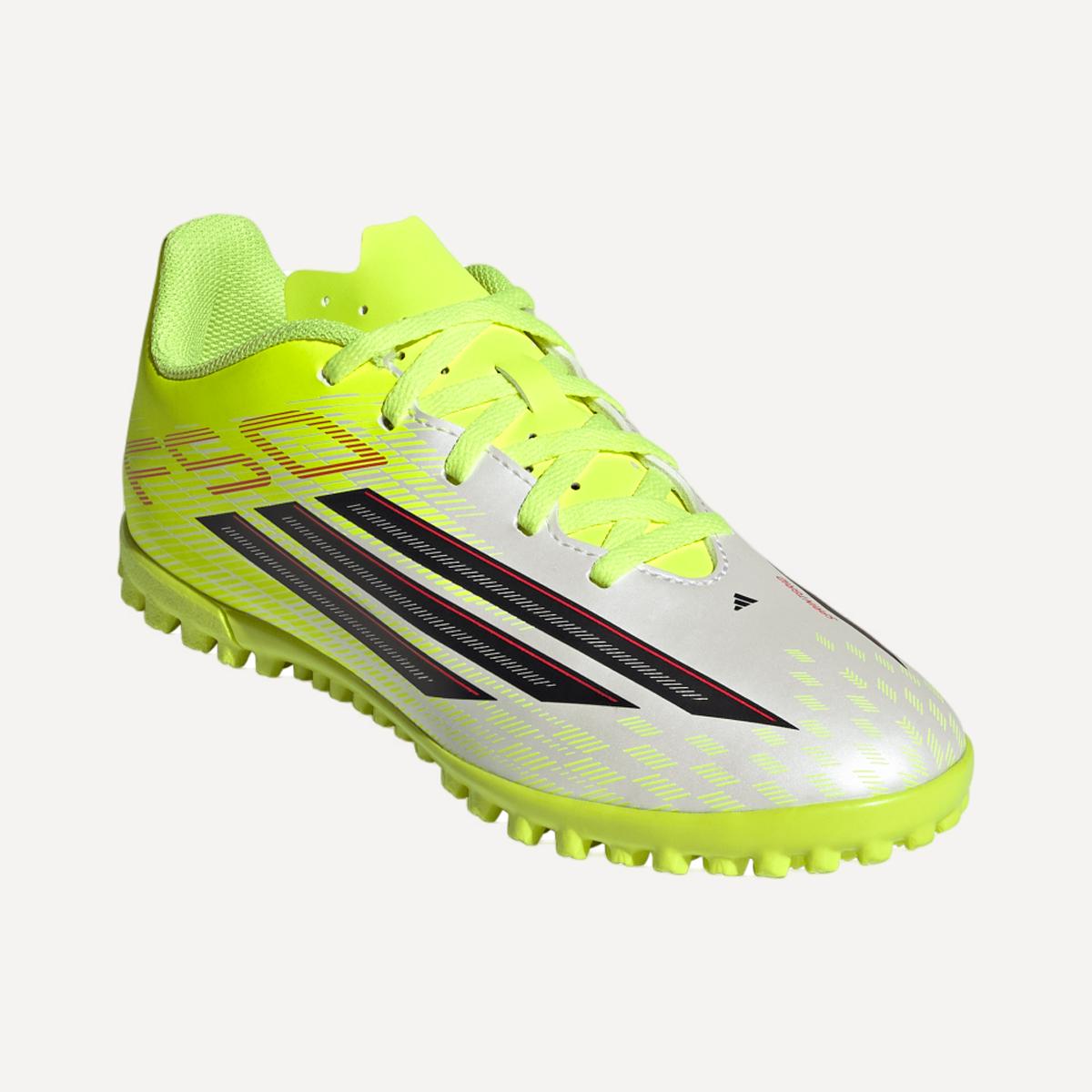 Chuteiras de Futebol de Criança F50 CLUB TF J Amarelo / Vermelho-5