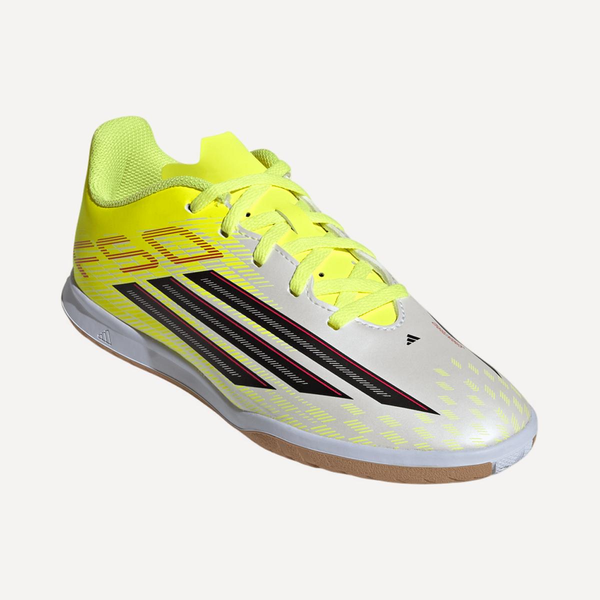 Chuteiras de Futebol de Criança F50 CLUB IN J Amarelo / Vermelho-5