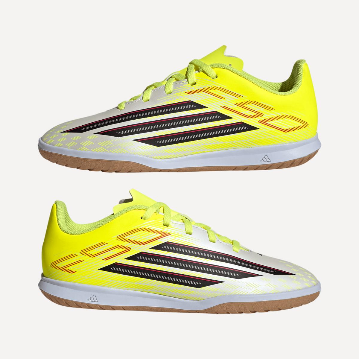 Chuteiras de Futebol de Criança F50 CLUB IN J Amarelo / Vermelho-9