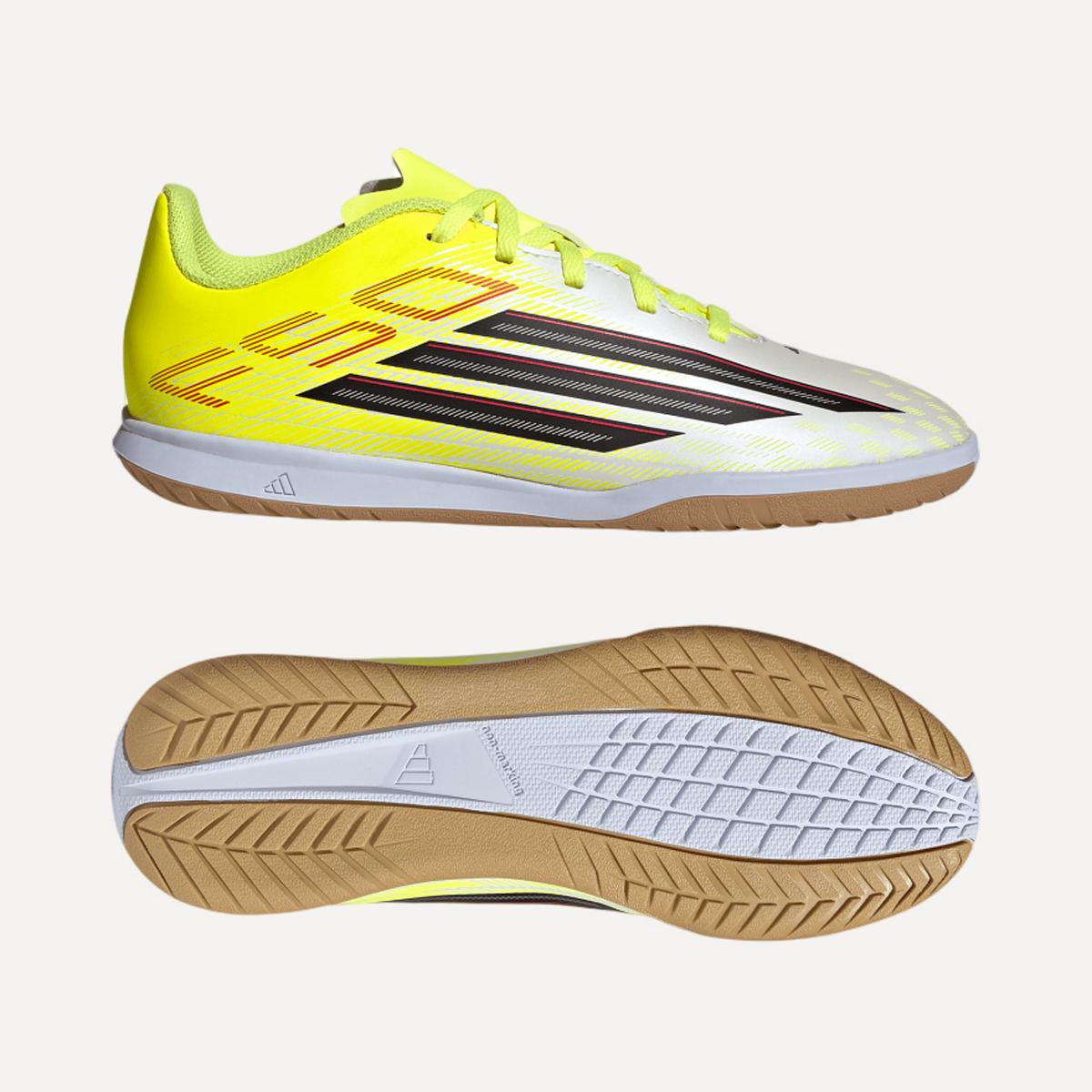 Chuteiras de Futebol de Criança F50 CLUB IN J Amarelo / Vermelho-10