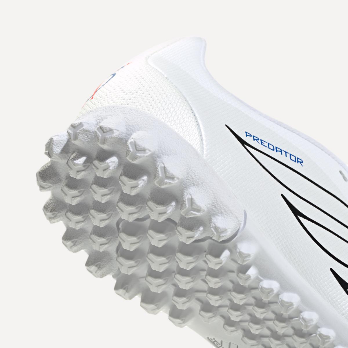 Chuteiras de Futebol de Criança Predator Club FT TF J JB Branco / Azul-6