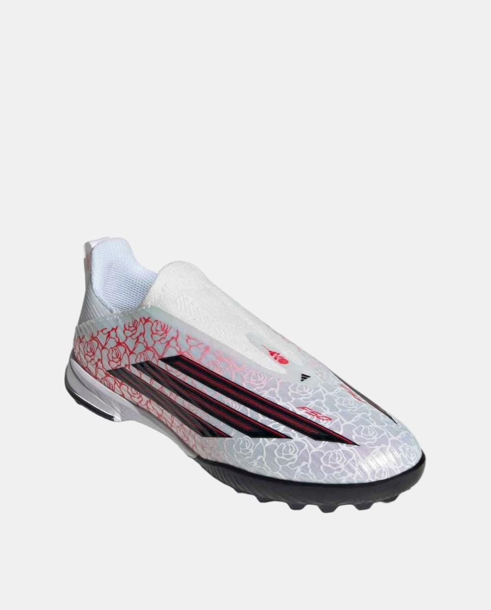 Chuteiras de Futebol de Criança F50 League LL TF J LY Branco / Preto-2