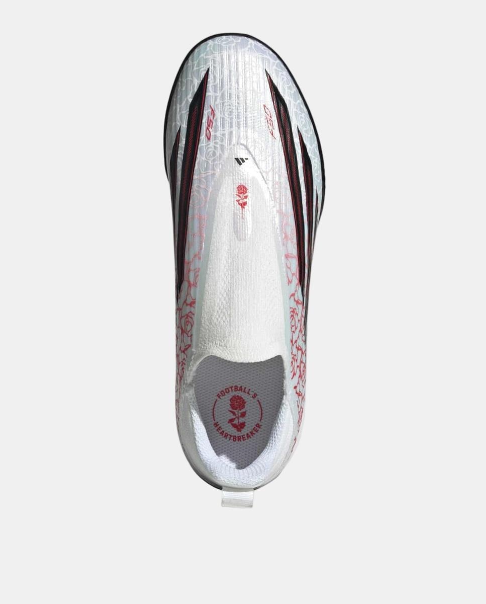 Chuteiras de Futebol de Criança F50 League LL TF J LY Branco / Preto-3