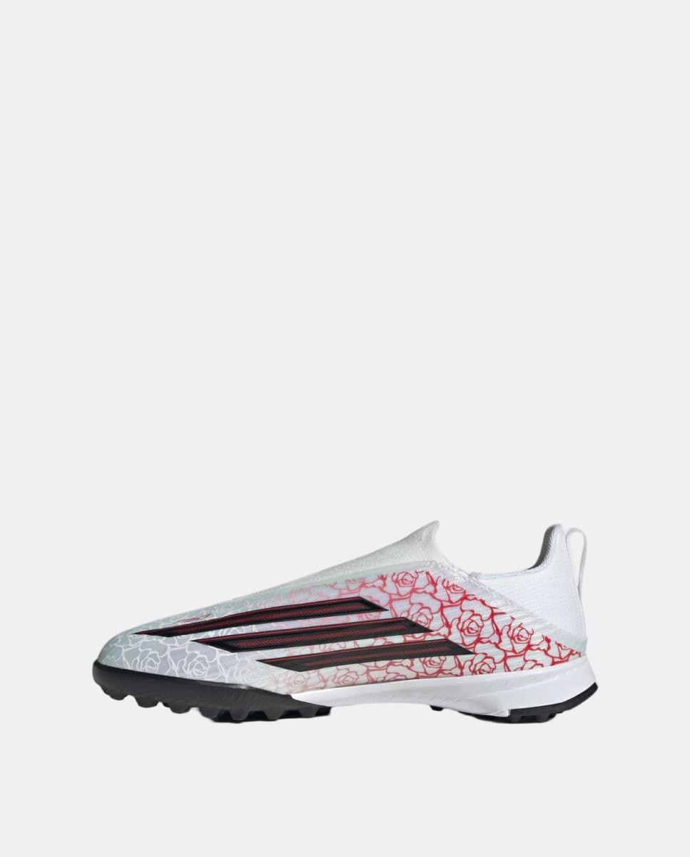 Chuteiras de Futebol de Criança F50 League LL TF J LY Branco / Preto-4