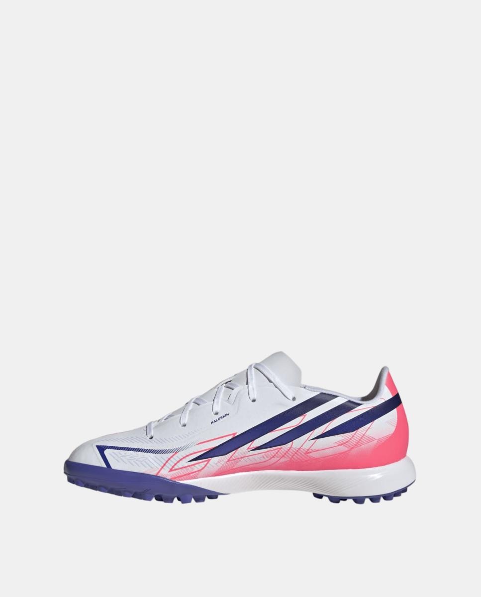 Chuteiras de Futebol Turf de Criança F50 Hyperfast League Tf J Adidas Branco / Azul-4