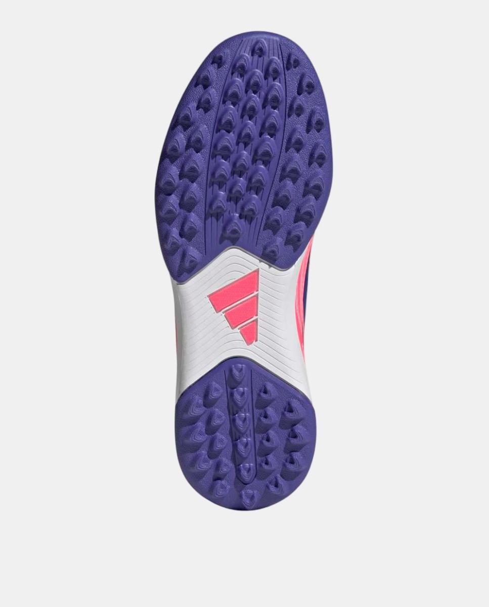 Chuteiras de Futebol Turf de Criança F50 Hyperfast Club Tf J Adidas Branco / Azul-6