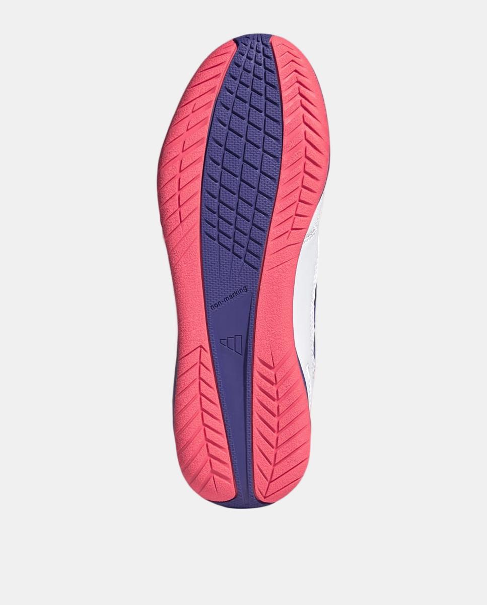 Chuteiras de Futsal de Criança Super Sala III J Adidas Branco / Azul-6