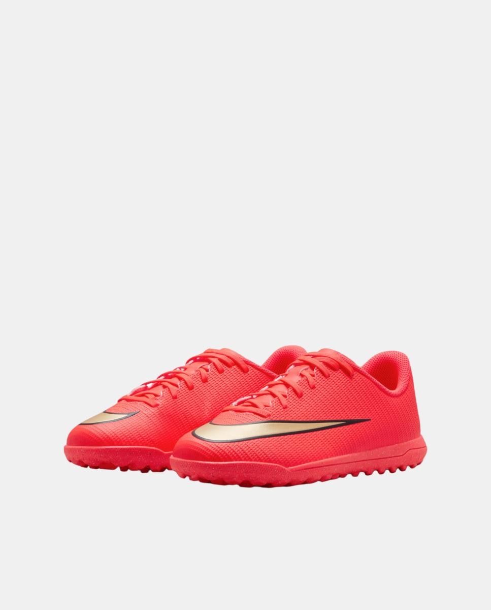 Chuteiras de Futebol Turf de Criança  Jr Vapor 17 Club Tf Nike Vermelho-2