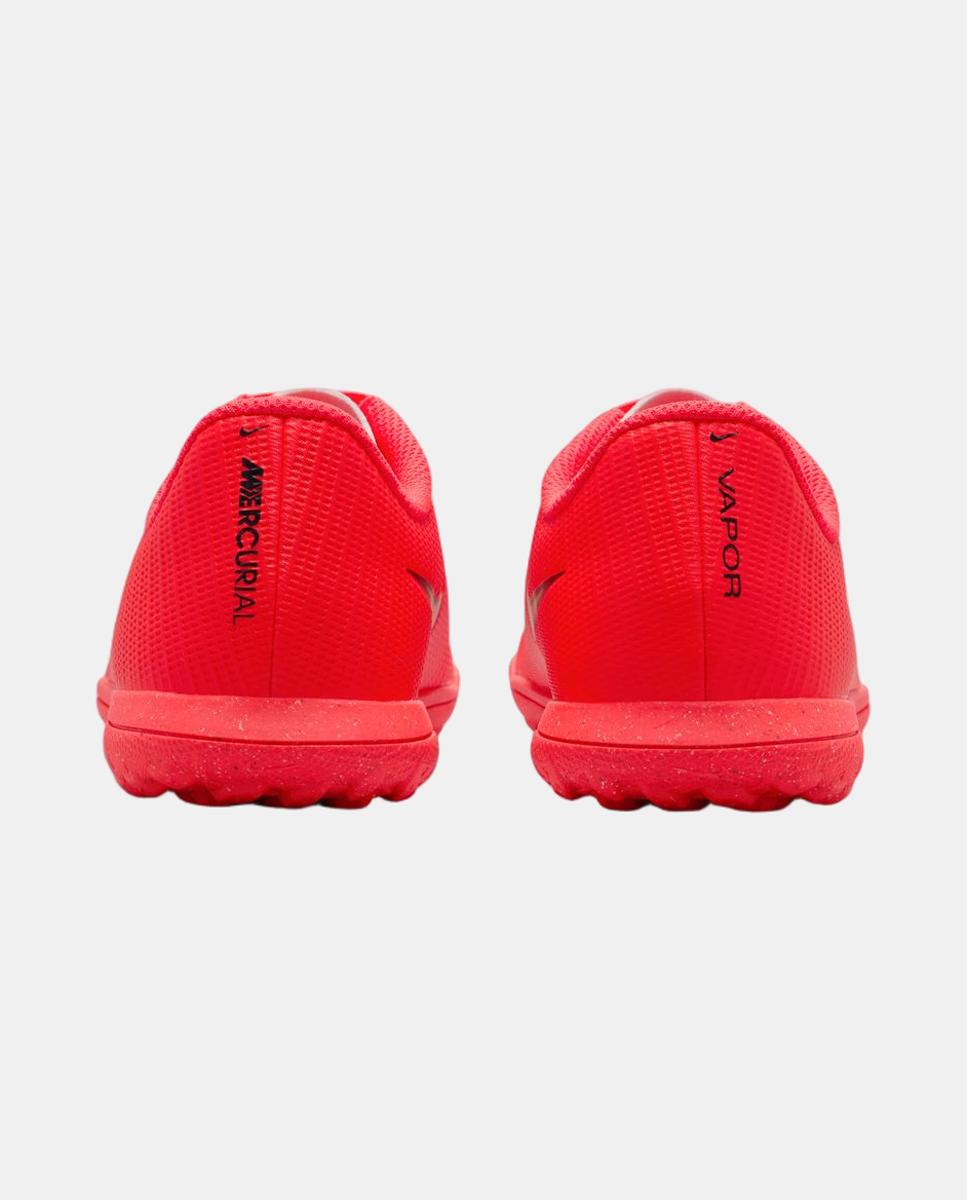 Chuteiras de Futebol Turf de Criança  Jr Vapor 17 Club Tf Nike Vermelho-4