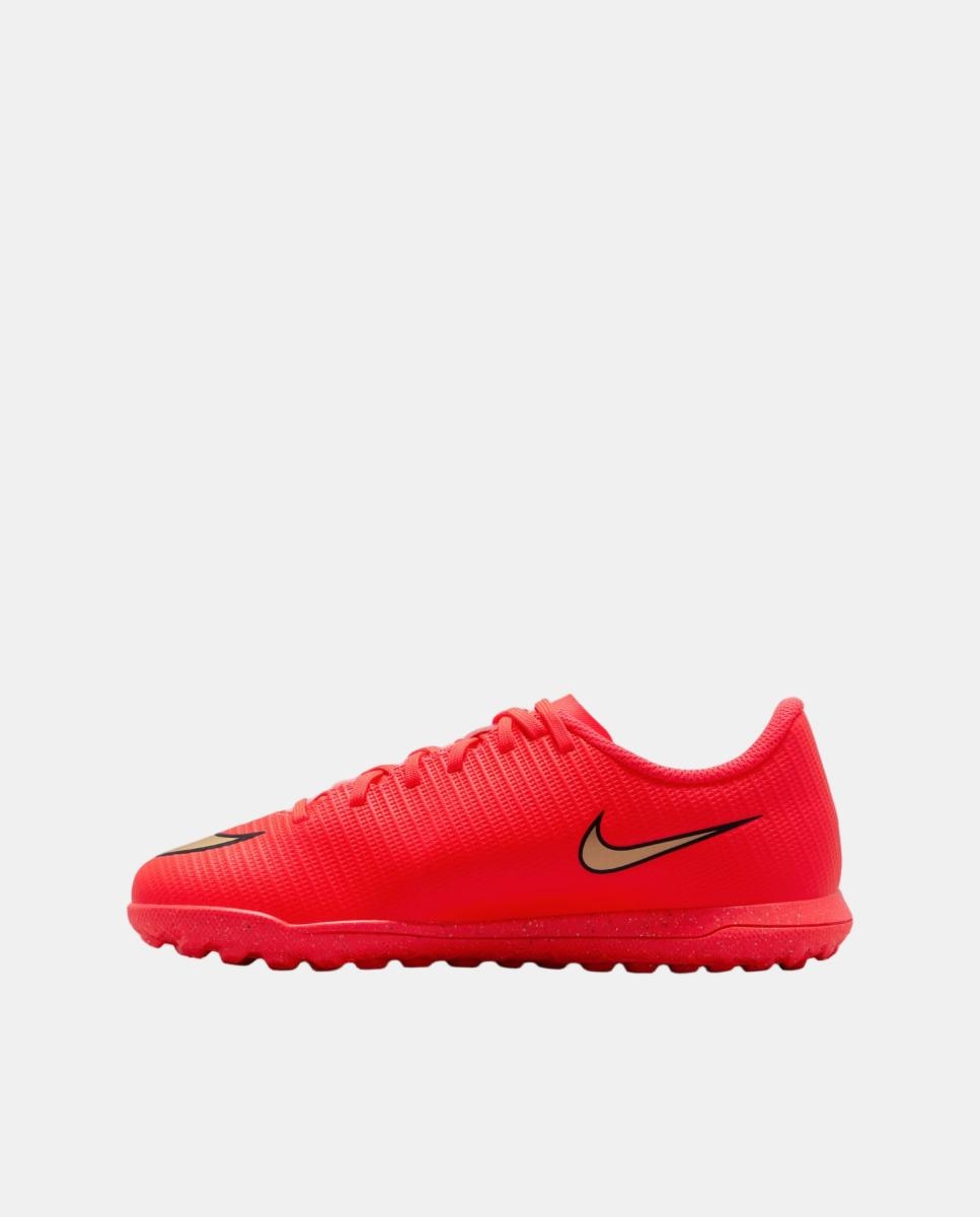 Chuteiras de Futebol Turf de Criança  Jr Vapor 17 Club Tf Nike Vermelho-5