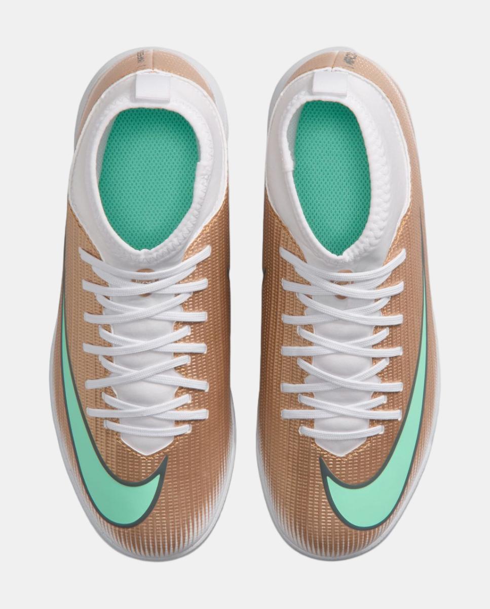 Chuteiras de Futebol Turf de Criança  Jr Superfly 11 Club Tf Km Nike Dourado-3
