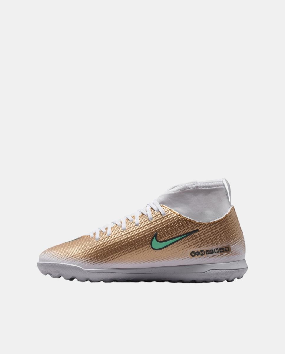 Chuteiras de Futebol Turf de Criança  Jr Superfly 11 Club Tf Km Nike Dourado-5
